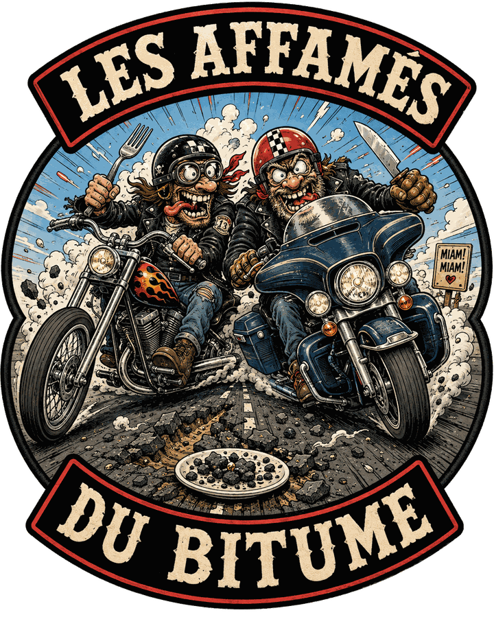 Écusson Les Affamés du Bitume